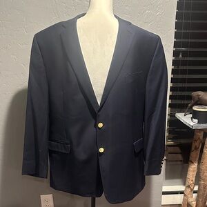 Polo by Ralph Lauren Dark Blue Blazer with Gold Buttons
